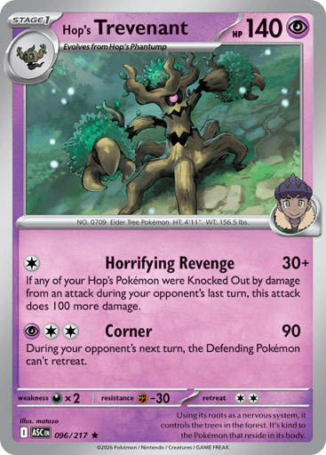 Hop's Trevenant - 096/217