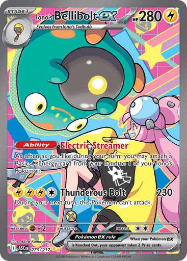 Iono's Bellibolt EX - 279/217
