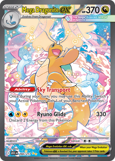 Mega Dragonite EX - 290/217