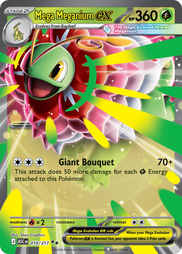 Mega Meganium EX - 010/217