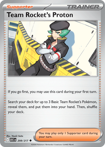 Team Rocket's Proton - 208/217