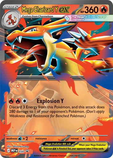 Mega Charizard Y EX - MEP030