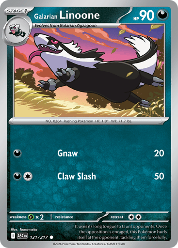 Galarian Linoone - 131/217