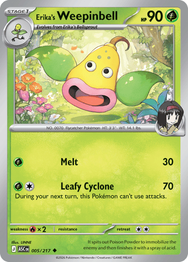 Erika's Weepinbell - 005/217