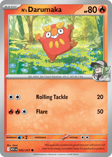 N's Darumaka - 032/217