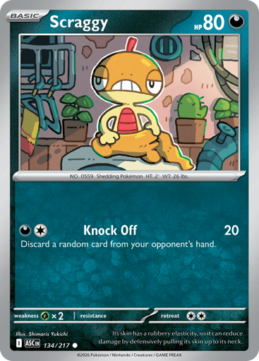 Scraggy - 134/217