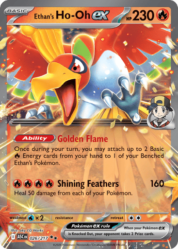 Ethan's Ho-Oh EX - 026/217