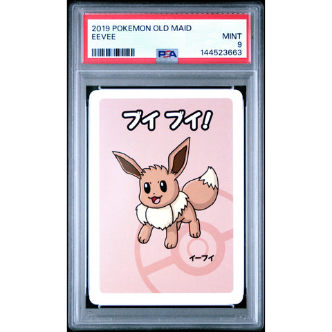 2019 POKEMON OLD MAID EEVEE PSA 9