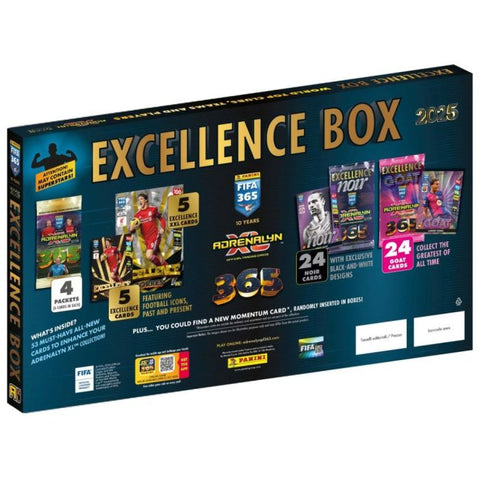Panini: 2025 Adrenalyn XL FIFA 365 Trading Cards Excellence Pack