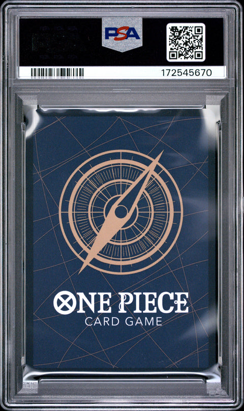 2025 ONE PIECE MONKEY D. LUFFY OP-07-033 PSA 10
