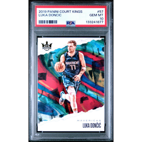 2019 PANINI PANINI COURT KINGS LUKA DONCIC 57 PSA 10