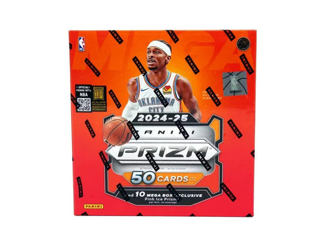 Panini: 2024/25 Prizm Basketball Mega Box (Pink Ice Prizms!)