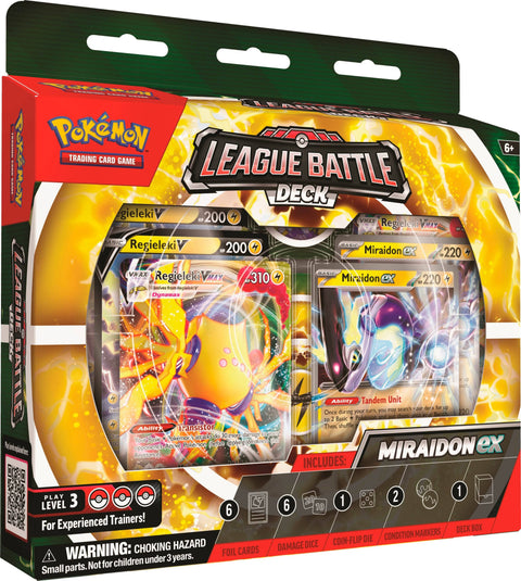 Pokemon TCG: Miraidon ex Legue Battle Deck