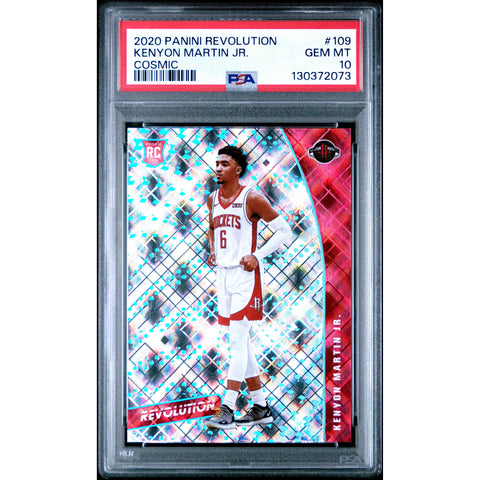 2020 PANINI PANINI REVOLUTION KENYON MARTIN JR. COSMIC 109 PSA 10
