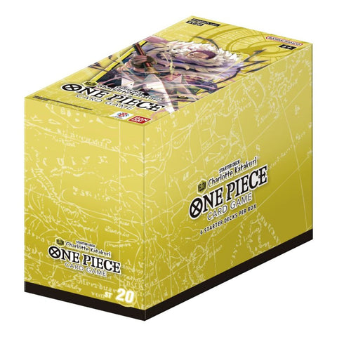 One Piece Card Game: Starter Deck Display (Yellow) Charlotte Katakur Kollecter One Piece Card Game: Starter Deck Display (Yellow) Charlotte Katakur Kollecter