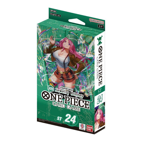 One Piece Card Game: Starter Deck – (Green) Jewelry Bonney [ST-24]