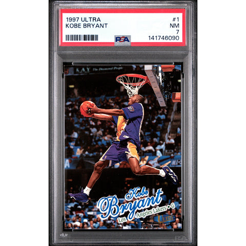 1997 UNKNOWN ULTRA KOBE BRYANT 1 PSA 7