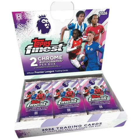 Topps: 2025/2026 Finest Premier League EPL Soccer Hobby Box