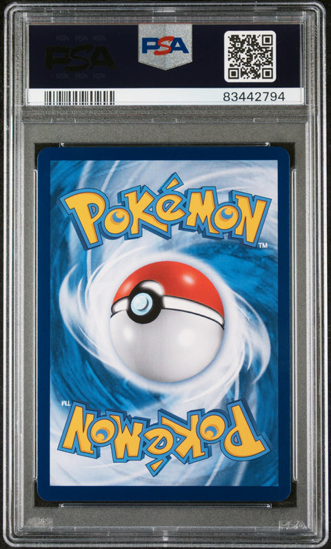 2021 POKEMON BLASTOISE HOLO 25TH YEAR POKEMON TCG EXHIBITION 003 PSA 8