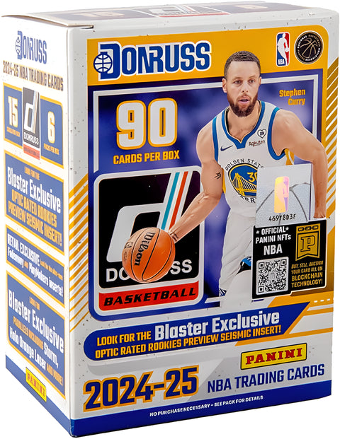 2024-25 Panini Donruss Basketball Trading Cards Blaster Box