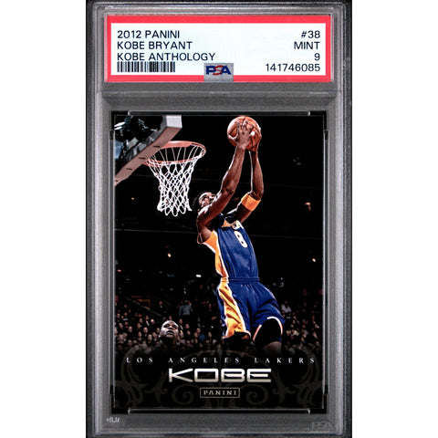 2012 PANINI PANINI KOBE ANTHOLOGY KOBE BRYANT 38 PSA 9