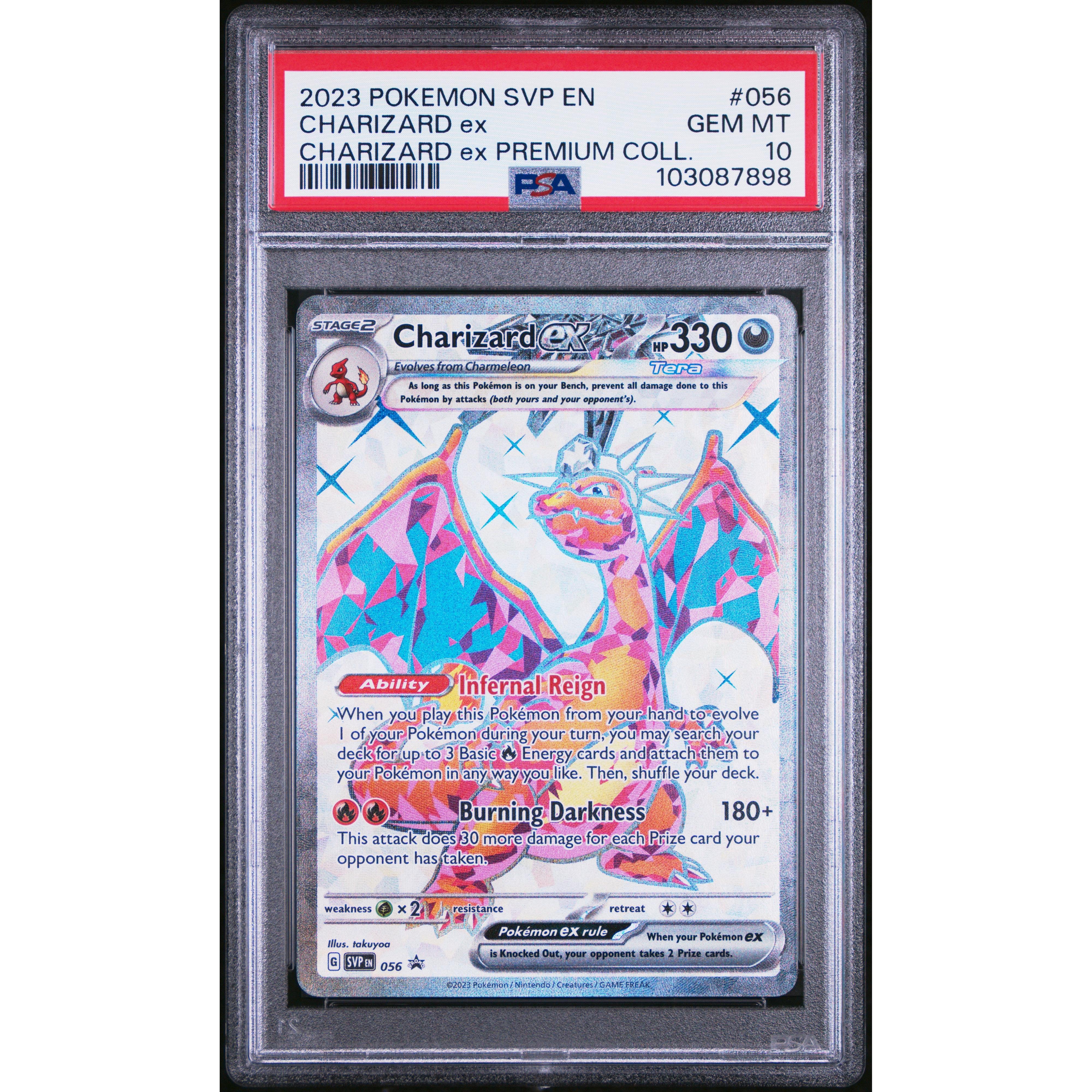 2033 POKEMON SCARLET VIOLET PROMO CHARIZARD EX SVP056 PSA 10 – Kollecter