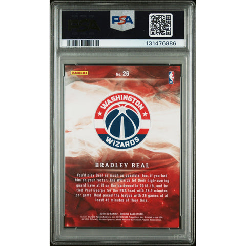 2019 PANINI PANINI ORIGINS BRADLEY BEAL 26 PSA 8