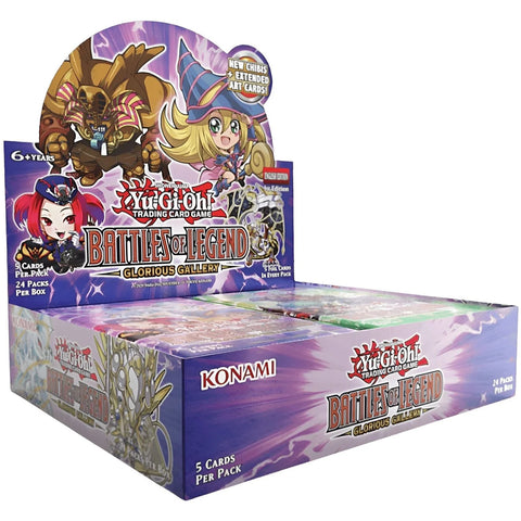 YuGiOh TCG:  Battle Of Legends - Glorious Gallery Booster Box