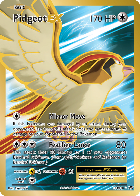 Pidgeot EX - 104/108