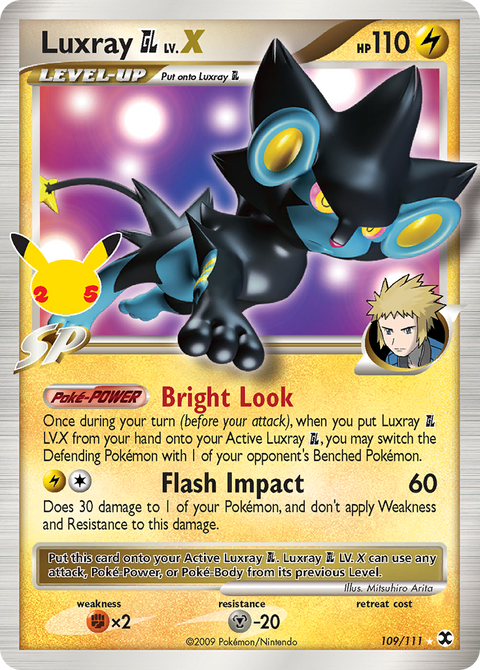 Luxray GL LV.X - 109/111 (Celebrations)
