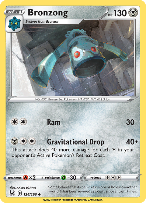 Bronzong - 126/196