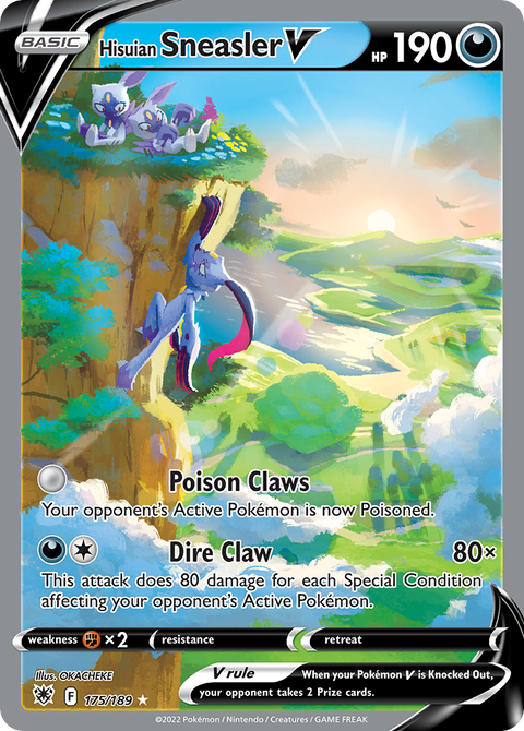 Hisuian Sneasler V (Alternate Full Art) - 175/189
