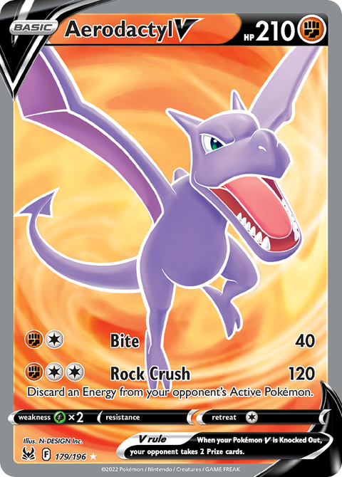 Aerodactyl V (Full Art) - 179/196