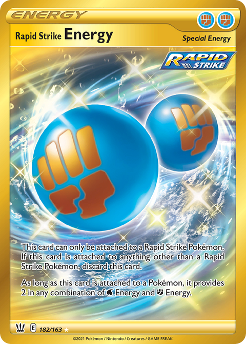 Rapid Strike Energy (Secret) - 182/163
