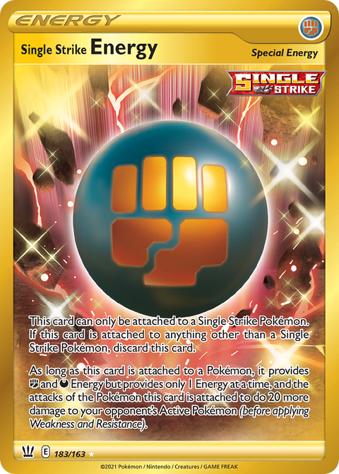 Single Strike Energy (Secret) - 183/163