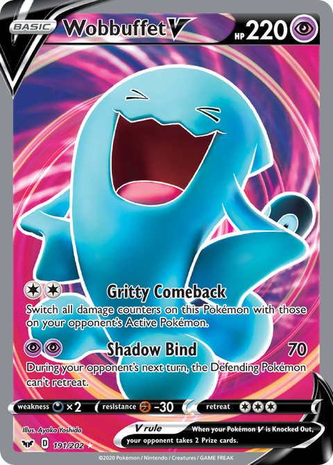 Wobbuffet V (Full Art) - 191/202