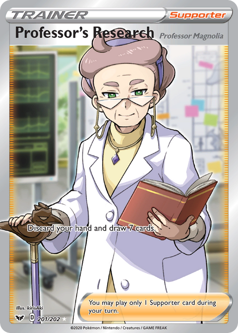 Professor's Research (Full Art) - 201/202