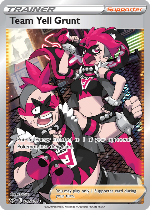 Team Yell Grunt (Full Art) - 202/202