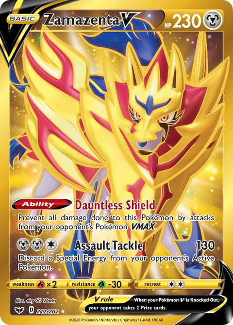 Zamazenta V (Secret) - 212/202