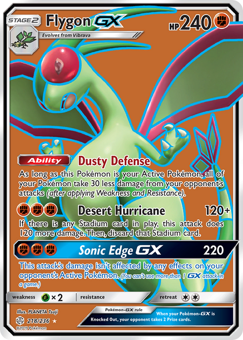 Flygon GX - 218/236