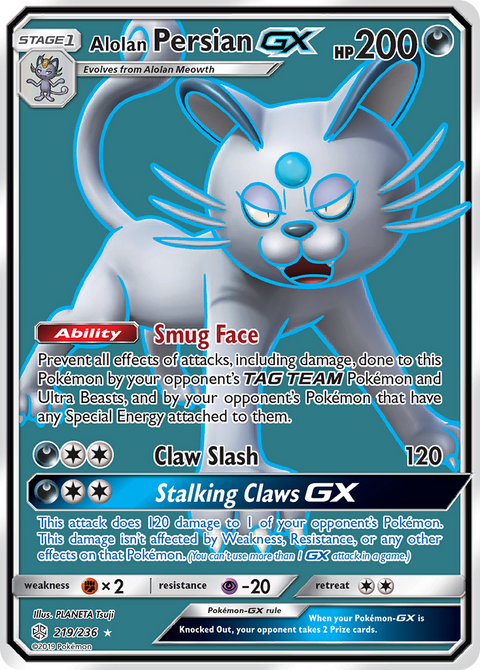 Alolan Persian GX - 219/236