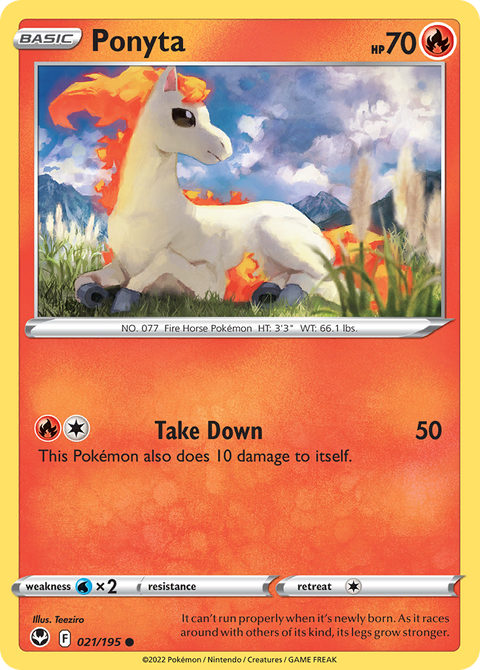 Ponyta - 021/195