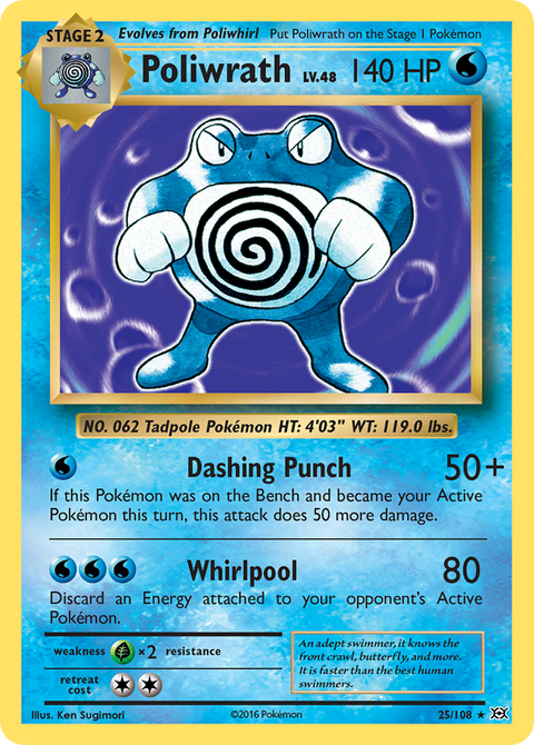 Poliwrath - 25/108