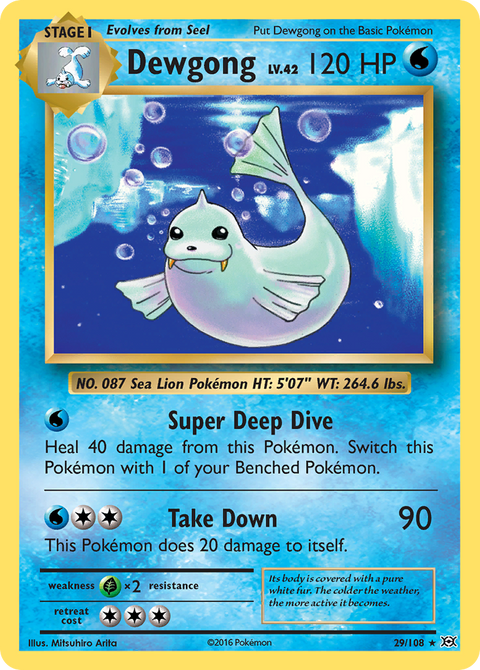 Dewgong - 29/108