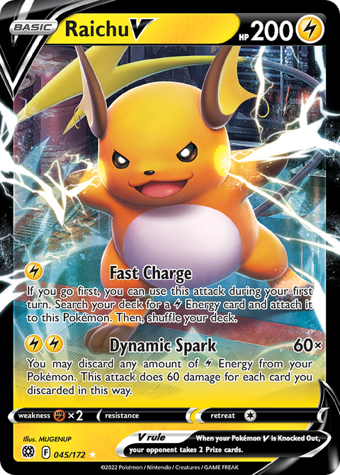 Raichu V - 045/172