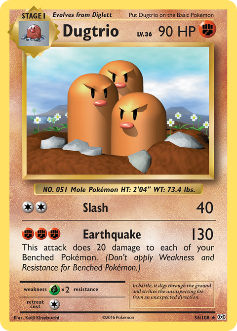 Dugtrio - 56/108