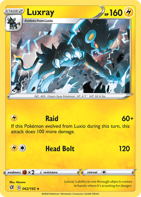Luxray - 062/192