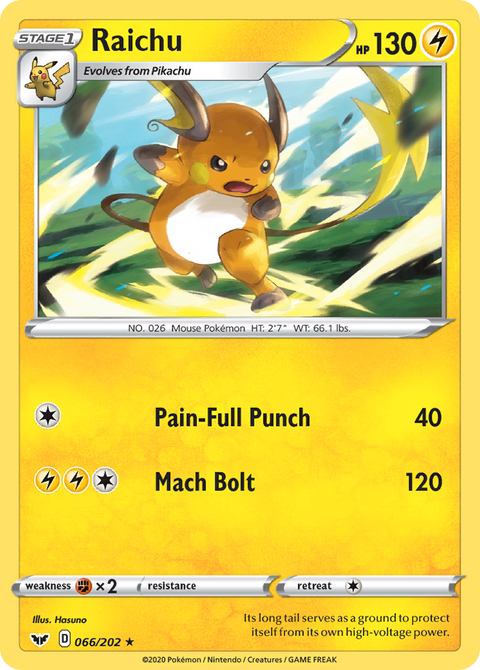 Raichu - 066/202