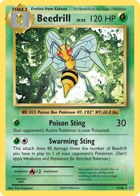 Beedrill - 7/108