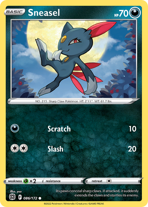 Sneasel - 086/172